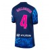 Maillot de foot Atletico Madrid Conor Gallagher #4 Troisième vêtements Femmes 2024-25 Manches Courtes